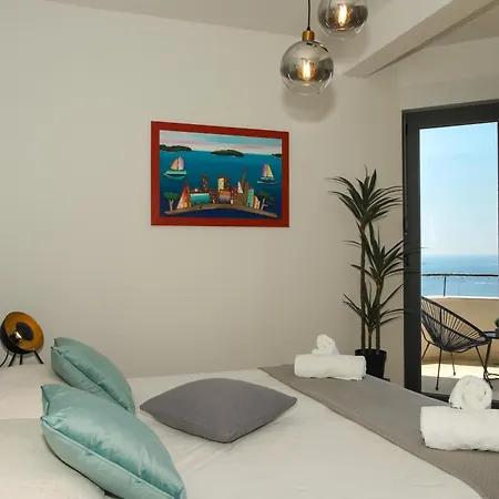 Villa New, Bond Dubrovnik, Beautiful Sea View Near With Heated Pool Zaton (Dubrovnik-Neretva)