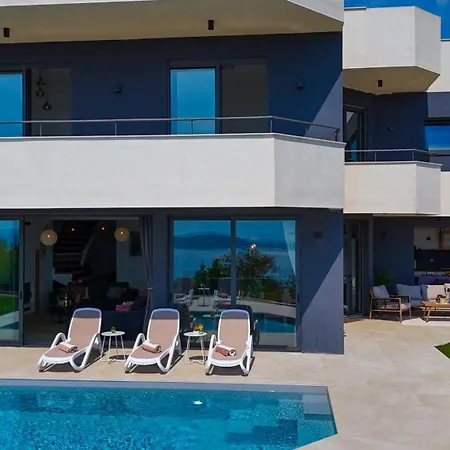 Villa New, Bond Dubrovnik, Beautiful Sea View Near With Heated Pool Zaton (Dubrovnik-Neretva)