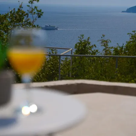 New, Bond Dubrovnik, Beautiful Sea View Near With Heated Pool فيلة زاتون