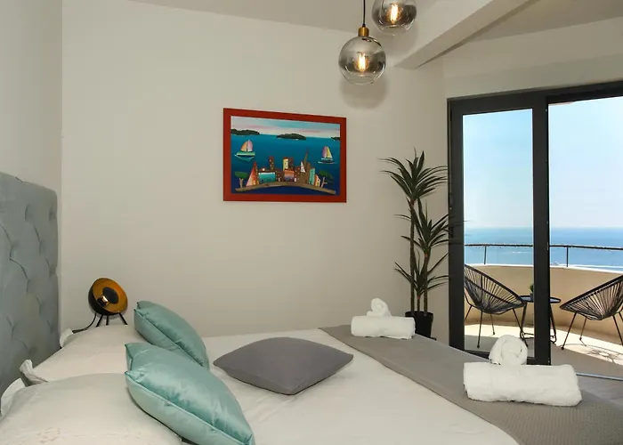 Vila New, Bond Dubrovnik, Beautiful Sea View Near With Heated Pool Zaton (Dubrovnik-Neretva)