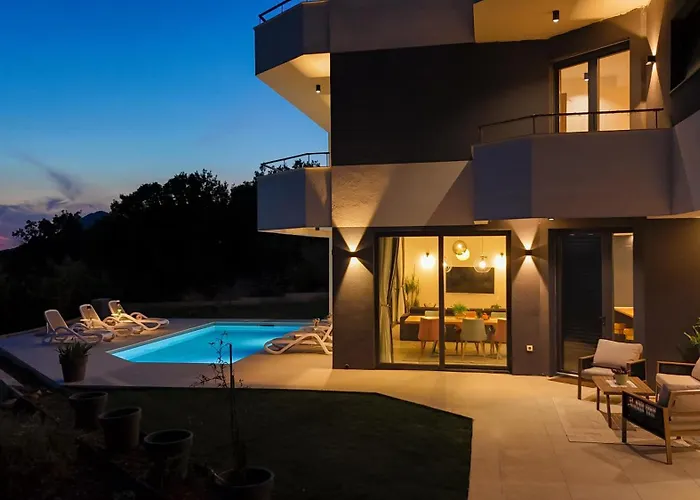 Vila New, Bond Dubrovnik, Beautiful Sea View Near With Heated Pool Zaton (Dubrovnik-Neretva)