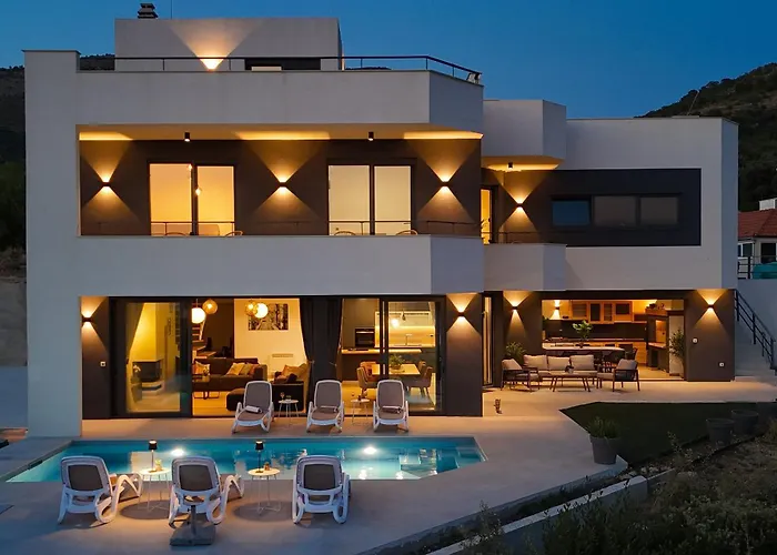 Vila New, Bond Dubrovnik, Beautiful Sea View Near With Heated Pool