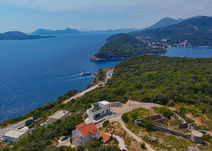 Vila New, Bond Dubrovnik, Beautiful Sea View Near With Heated Pool *