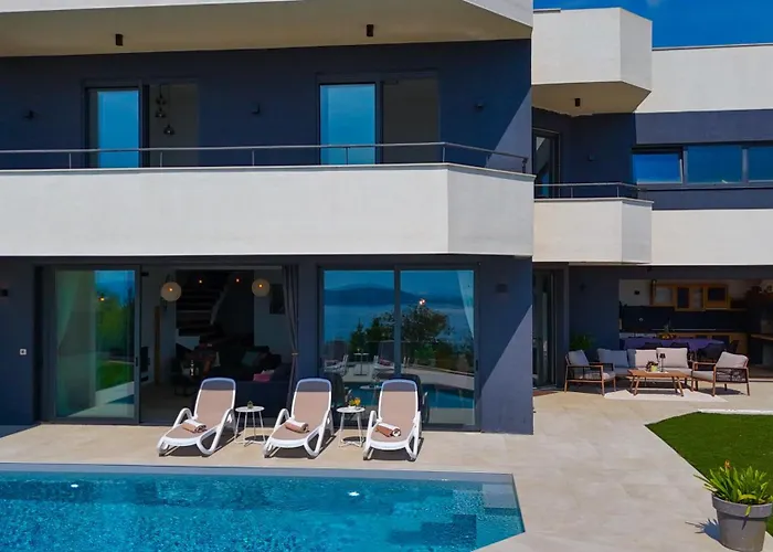 Vila New, Bond Dubrovnik, Beautiful Sea View Near With Heated Pool Zaton (Dubrovnik-Neretva)