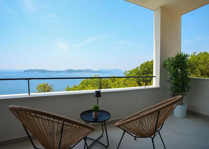 New, Bond Dubrovnik, Beautiful Sea View Near With Heated Pool * Zaton (Dubrovnik-Neretva)