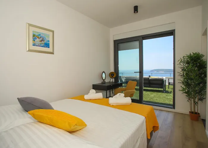 New, Bond Dubrovnik, Beautiful Sea View Near With Heated Pool * Zaton (Dubrovnik-Neretva)