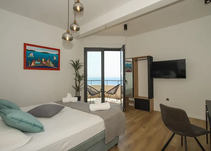 Vila New, Bond Dubrovnik, Beautiful Sea View Near With Heated Pool *